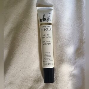 New Whish Vanilla Bean lip scrub